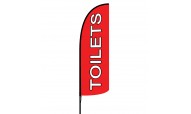 Toilets Feather Flags